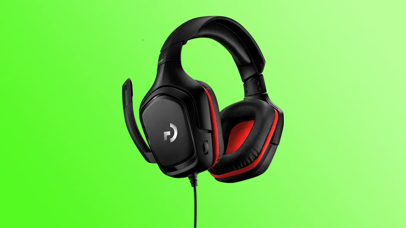 "Fone de ouvido Logitech com design moderno e microfone embutido