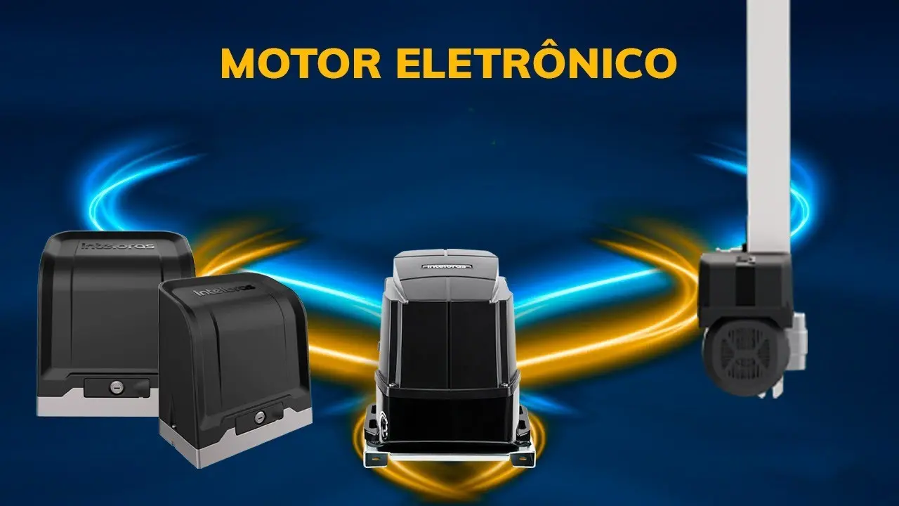 Imagem de um motor do portão eletronico em várias versões