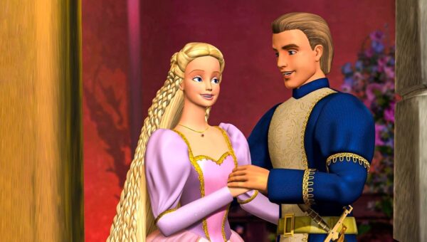 desenho da Barbie e do Ken para colorir e imprimir